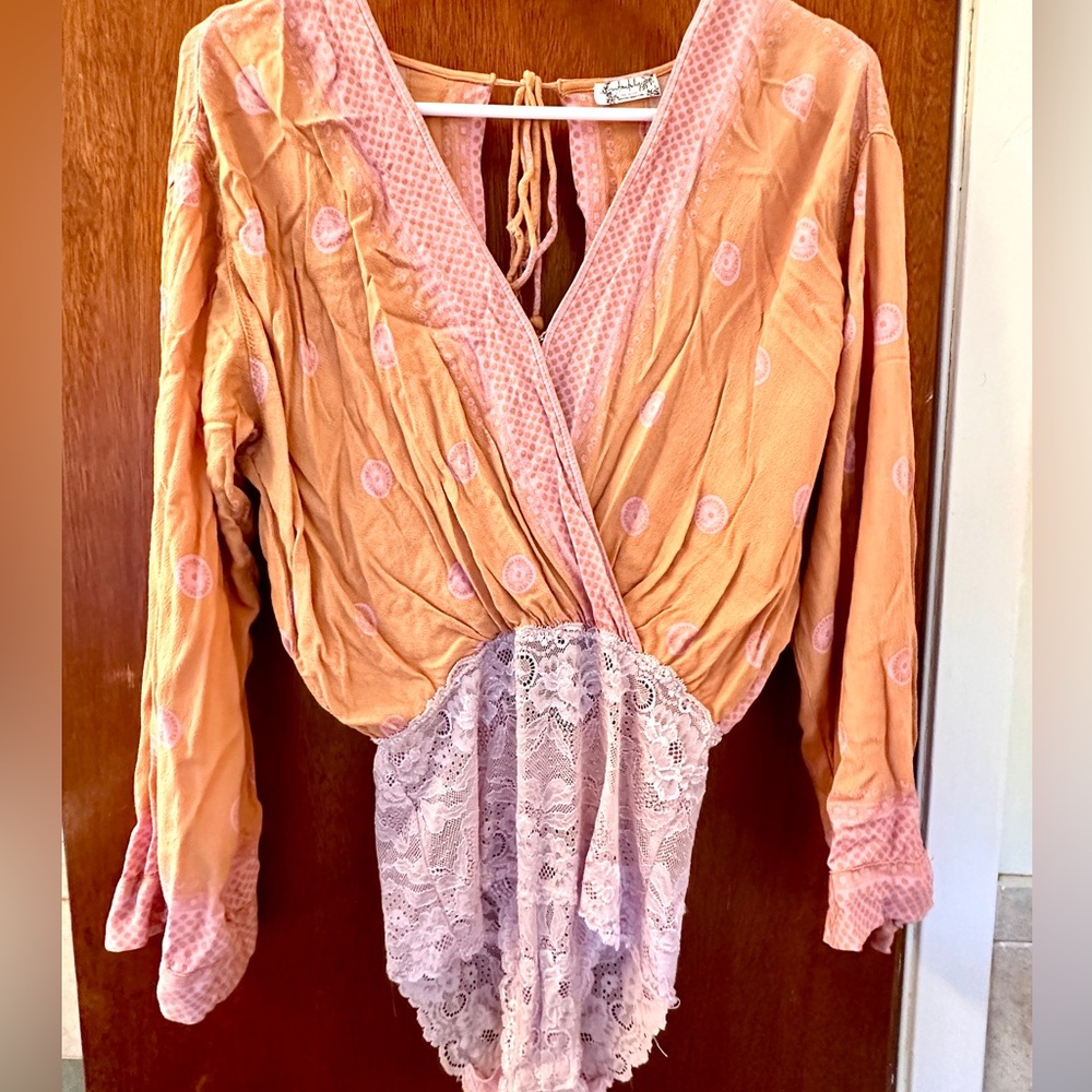 Free people bodysuit Xs